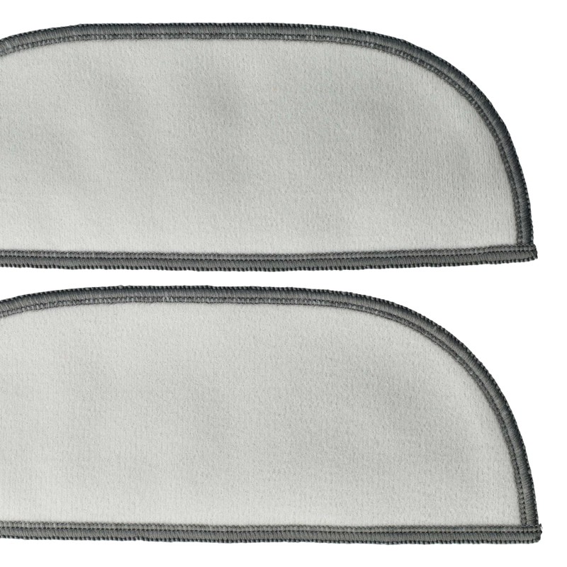 vhbw Mop Cloth Set (2 Pieces) Replacement for iClebo YCR025