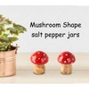 Mushroom Salt And Pepper Shakers Set Ceramic Salt Pepper Shakers