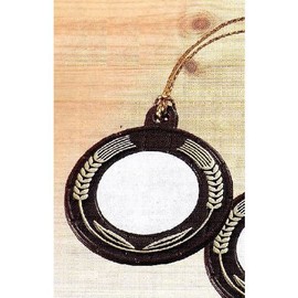 Bottle Names, Barrel Shape, Set of 10 (Name Plate)