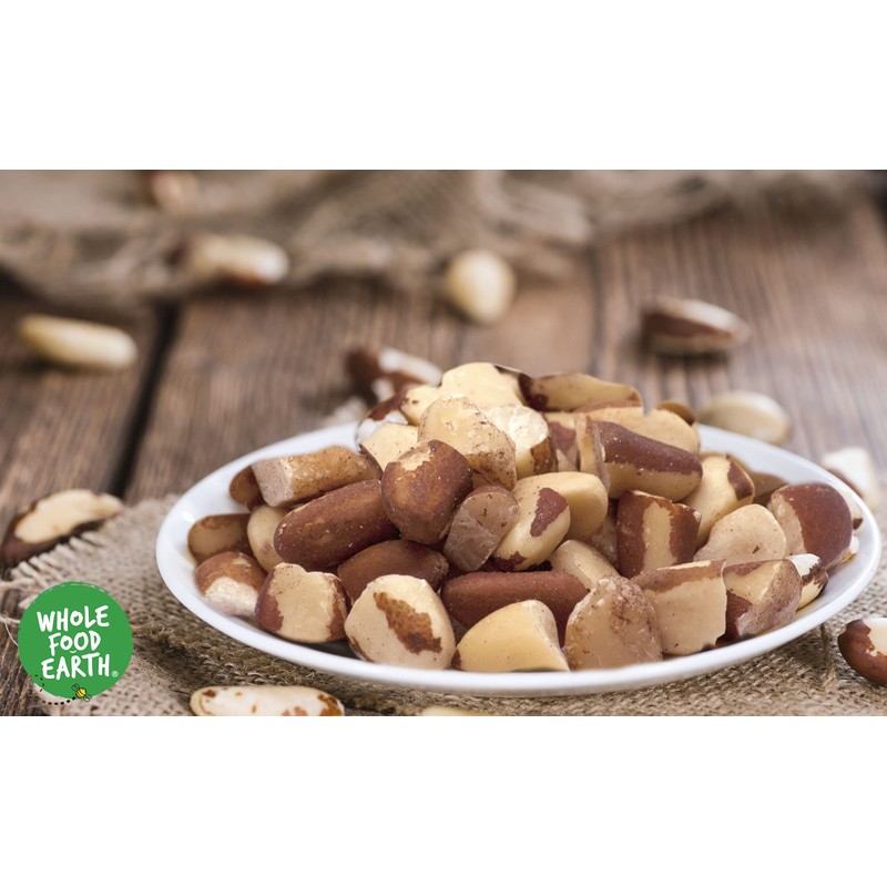 Wholefood Earth Broken Brazil Nuts 250 g | GMO Free
