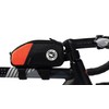 ULAC NOMADPAK: TREKKING 0.9L Top Tube Bag (Black-Orange)