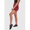 Urban Classics Women's Short Checker Skirt Dress, Multicoloured (Red/Blk 00200)