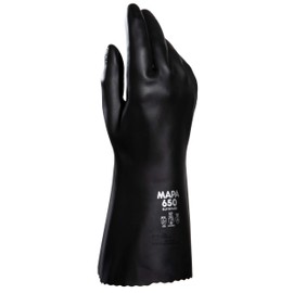 MAPA Chemical Resistant Butyl Rubber Gloves BUTOFLEX650 Large 34650009