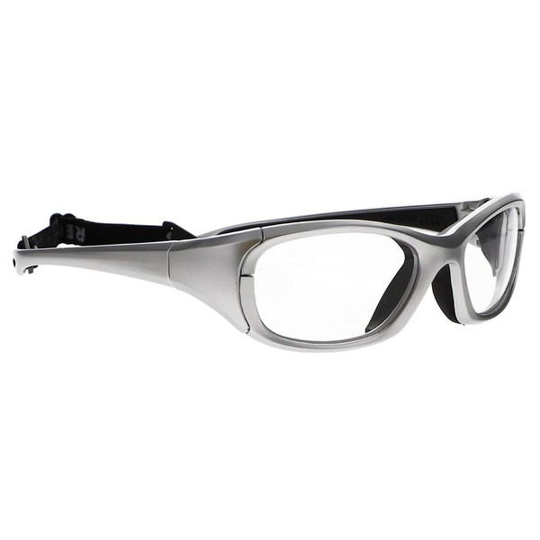 ATTENUTECH Lead Glasses, X-Ray Radiation Eye Protection, 75mm Pb, Lightweight MX30, Soft Nose Pad (Silver)
