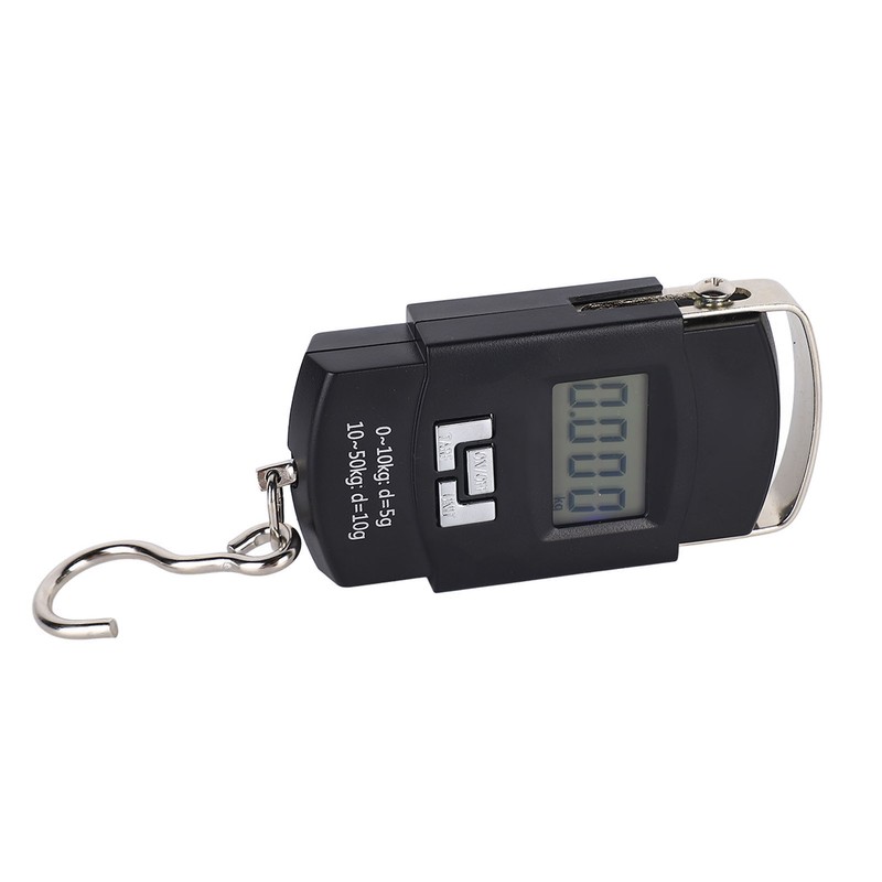 Hanging Hook Scale LCD Display 50kg Portable Digital Fish Scale