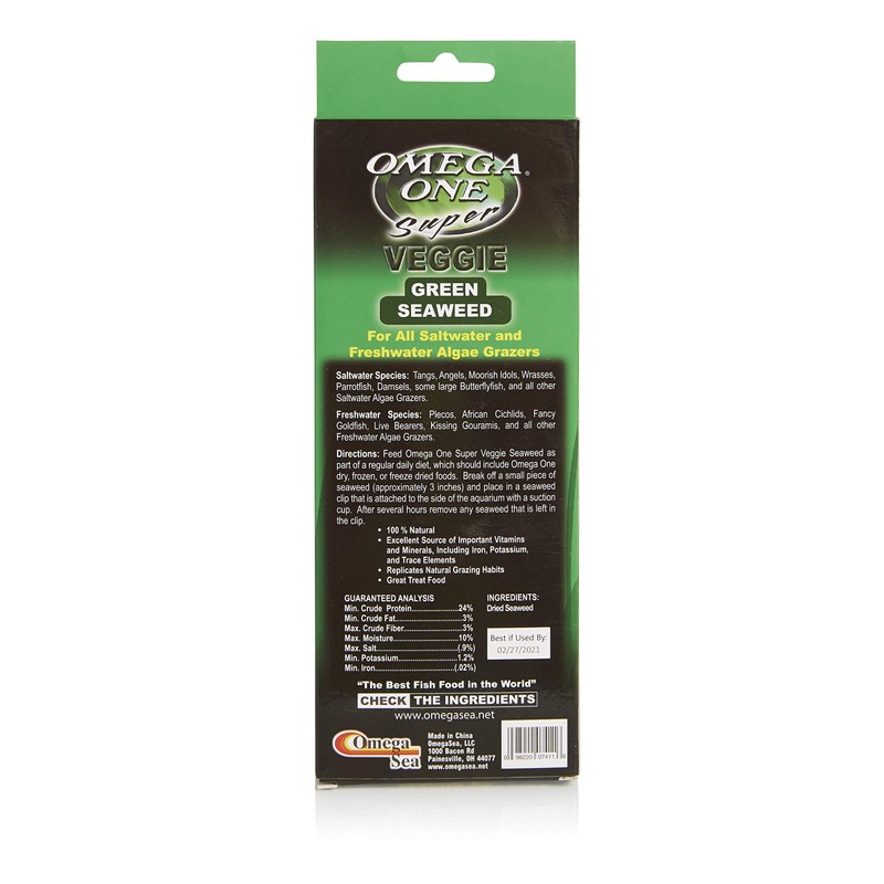Omega One Seaweed, 24 Sheets