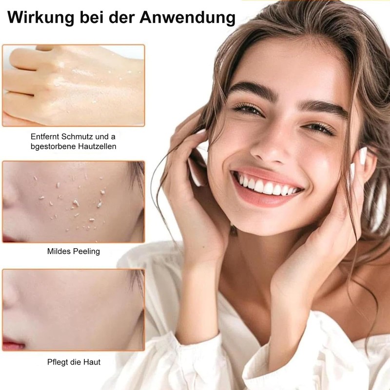 Soleneva Peel Shot Glow Rice Ampoule Duo, Rice Scrub for