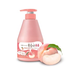 WELCOS- Loción corporal con leche KWAILNARA 560 g/19,75 oz. (leche de melocotón)