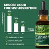 Cleavers Lymphatic Drainage Drops - Cleavers Herb Extract Tincture for