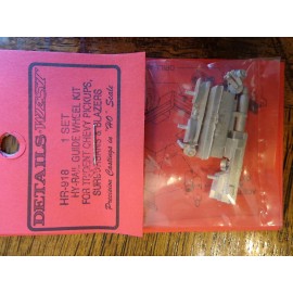 Details West HO #918 Hy-Rail Wheels -- For Trident Vehicles Set