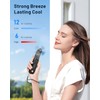 SWEETFULL Portable Handheld Mini Fan with LED Display, 3-in-1 Personal