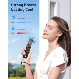 SWEETFULL Portable Handheld Mini Fan with LED Display, 3-in-1 Personal Foldable USB Rechargeable Hand Held Fan & Flashlight for Travel, Lash Eyelash, Cute Small Pocket for Women, Girls