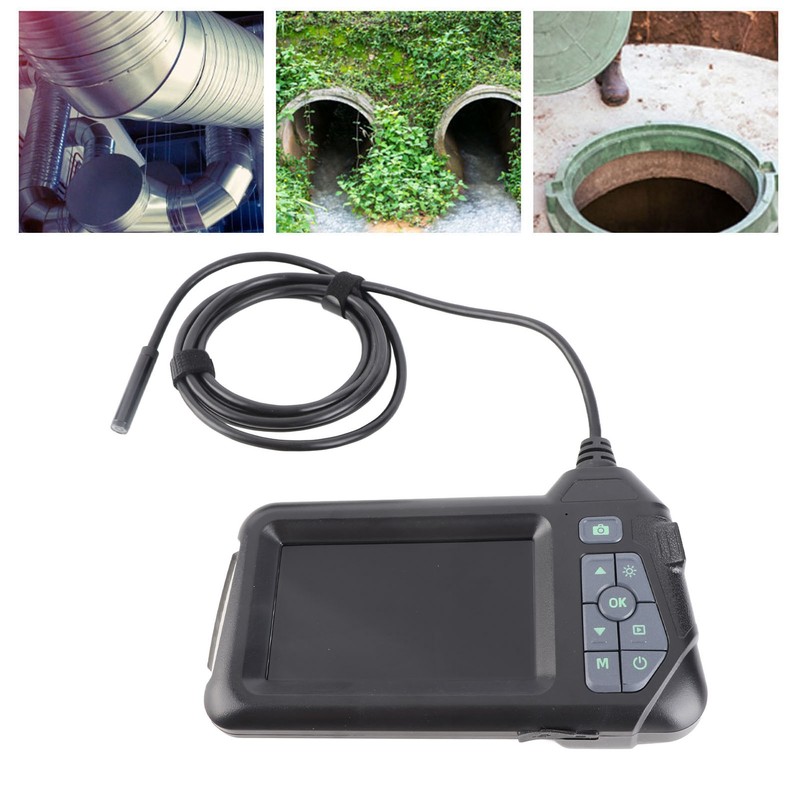 Industrial Endoscope with 4.3in HD Screen 8mm Single Lens Inspection