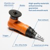 2-in-1 Mini Air Chamfer Tool for Chamfering and Round Cornor