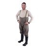 Stansport Stocking Foot Chest Wader, Large, Tan
