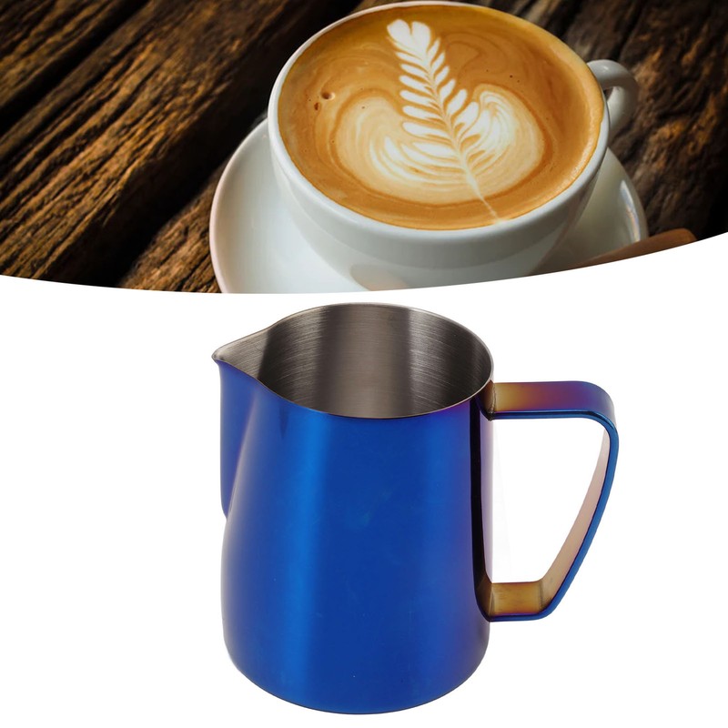 350ml Coffee Art Cup with Pointed Mouth 304 Stainless Steel