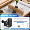 TURNRISE Pocket Hole Jig Kit: Adjustable Aluminum Alloy Jig Pocket