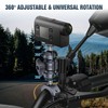 KAPARNER Riding Camera Holder with 1/4" Thread Ball Adapter, Adjustable