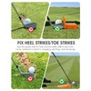 Impact Position Golf Swing Trainer, Golf Impact Training Wedge with