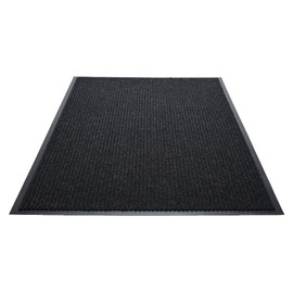 Guardian Golden Series Dual-Rib Indoor Wiper Floor Mat, Vinyl/Polypropylene, 3'x10', Charcoal (64031030)