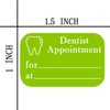 Doctor and Dentist Appointment Stickers,1.5X1 Inches Appointment Planner Stickers for