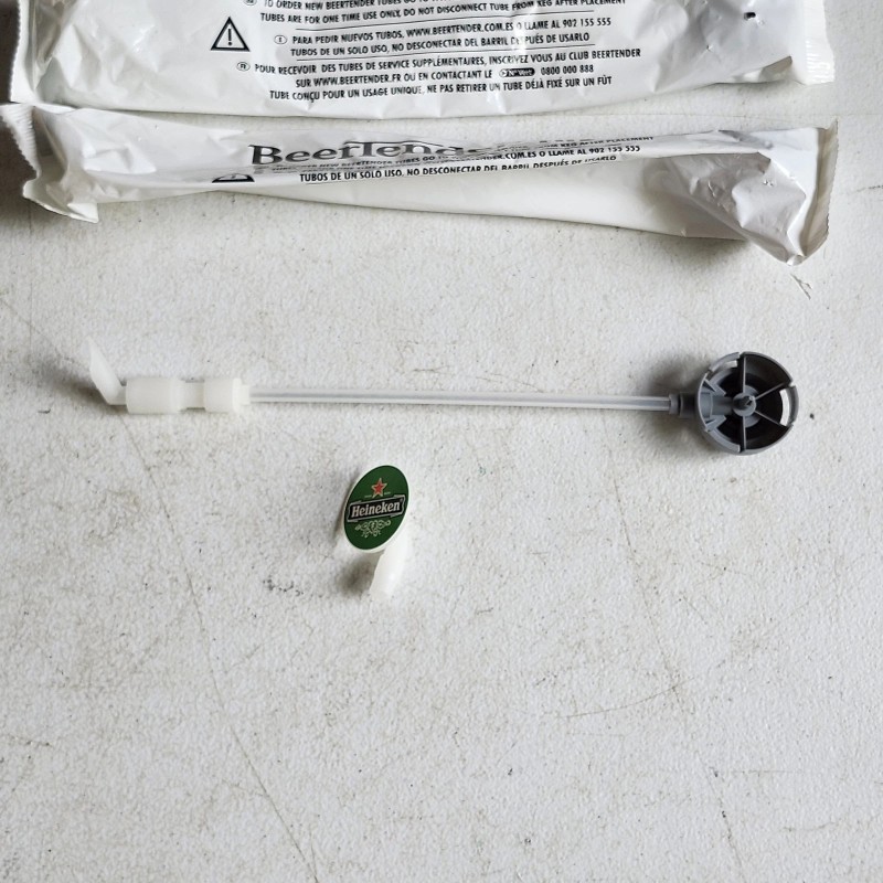 Krups 5 Service Tubes for Beertender Beer Pullers NEW