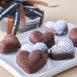 Fuzawa Shoten Cuoca x Chiyoda Mini Hearts, 12 Pieces (Muffin Mold, Madeline Shape, Chiyoda Metal, Baking Mold, Baking Pan, Baking Pan, Baking Baking)