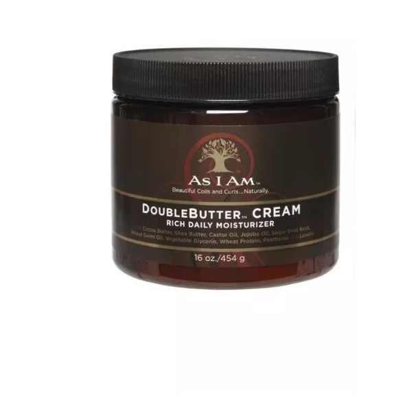As I Am Double Butter Rich Daily Moisturizer, 16 Ounce