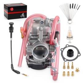 CV40 Carburetor Carb & Choke Cable w/Gasket Compatible with Sportster 883 1200 XL883 XL1200 FXR FXD FLT FLH Touring 1988-2006 27421-99C