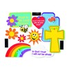 Trust In The Lord Magnet Craft Kits (1 dz)-Sunday School,