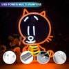 Cartoon Cat LED Neon Light Dimmable Vibrant Cat Game Room