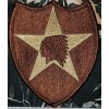 US Army 2nd Infantry The Big Indian Patch Desert Vintage
