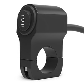 REYLNXR: Headlight Fog Light Handle Switch, Waterproof Switch, Handle Switch, On/Off Lamp Switch, Motorcycle Switch, Easy Installation, 12 V, 0.9 inch (22 mm) Handle Motorcycles, No Light, 3 Stage