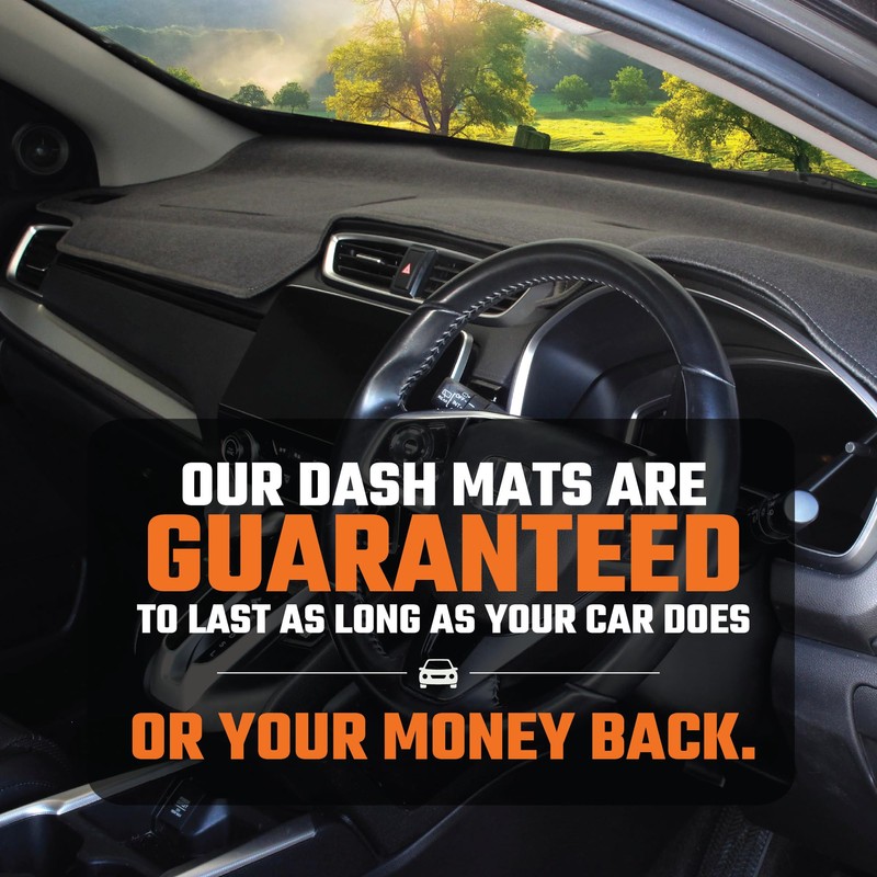 Sunland Dash Mat Charcoal Suits Holden Equinox EQ 12/2017-12/2020 All