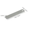 StayMax Metal Engraving Blanks Stamping Blanks Stainless Steel Rectangle Blank