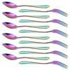 RETON 12 Pcs Dessert Forks and Spoons Silverware Set, Stainless