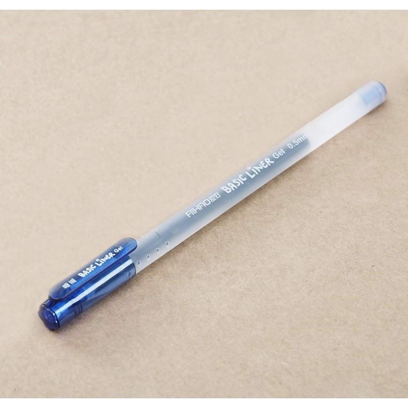 czxwyst 8761 Basic Liner Gel Ink Pens 0.5mm Fine Point