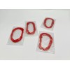 TRENDY Red String Kabbalah Bracelet Adjustable Pack of 12