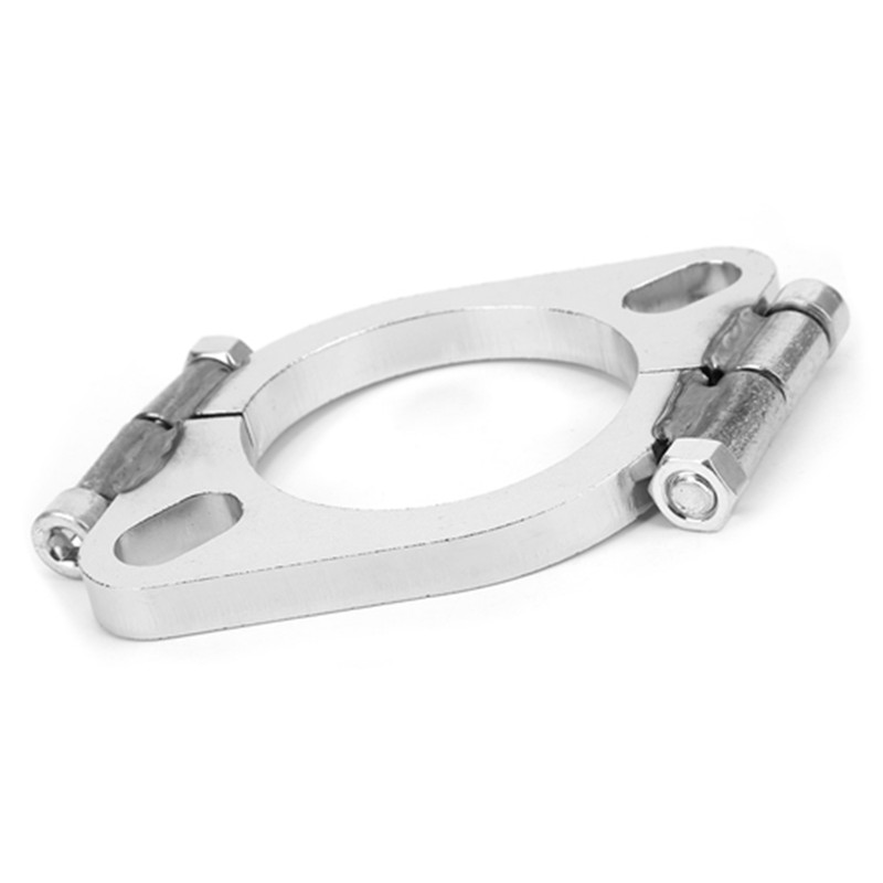 2.5in 63mm Steel Exhaust Flange Flat Oval Split Repair Replacement