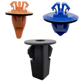 AUOSTMO 15 Sets Fender Flare Clip Kit 75495-35010 75397-35010 Compatible with Toyota 4Runner Tacoma RAV4 FJ Cruiser, Spoiler Clip Retainer Screw Grommet Fender Liner Rivet Replacement