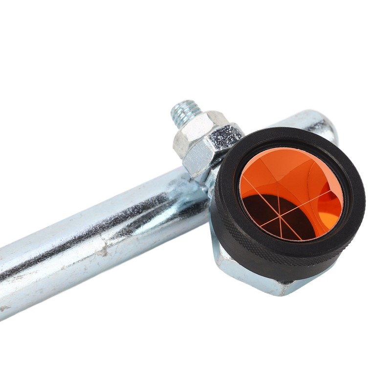 Mini Prism 18cm Pole K9 Glass Precise Detection Total Station