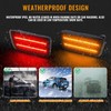 LED Side Marker Lights for 2021-2024 Ford Bronco Sport Amber