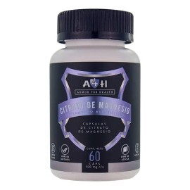 A4h Suplemento Citrato De Magnesio 500mg 60 Capsulas Armor Sabor Sin Sabor                                                                            