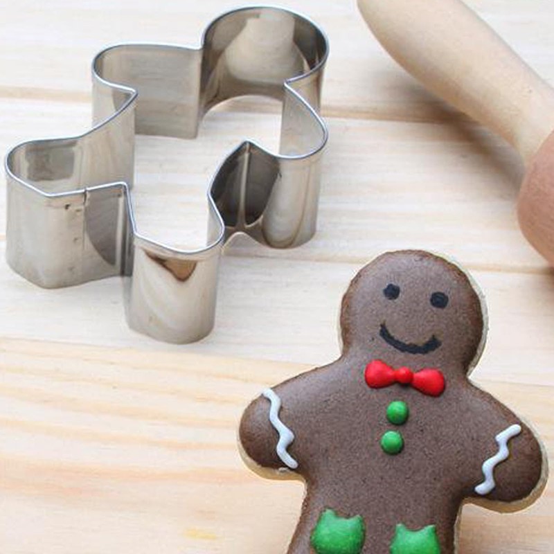 Gingerbread Men Set of 3 Cookie Cutter Set 4” Large