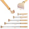 YEHORIN Telescoping Back Scratcher, Portable Extendable Bamboo Back Scratcher for