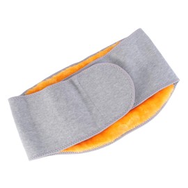 KOMBIUDA Men Women Thermal Plush Waist Warmer Cozy Abdominal Protector for Back Xl Kidney Binder for Lumbar Support Winter Activities