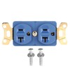 Monosaudio Duplex Receptacle AC Pure Copper Duplex 24K Golded Plated