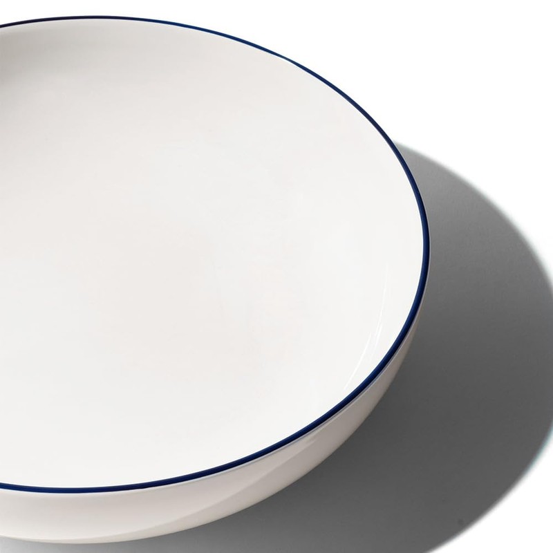 Made In Cookware - Serving Bowl - White With Navy