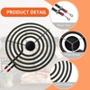 2*316048413(8") 2*316048414(6") Electric Stove Burner Drip Pans MP22YA Electric Range