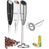 SIMPLETaste Milk Frother Handheld Battery Operated Electric Foam Maker, Drink